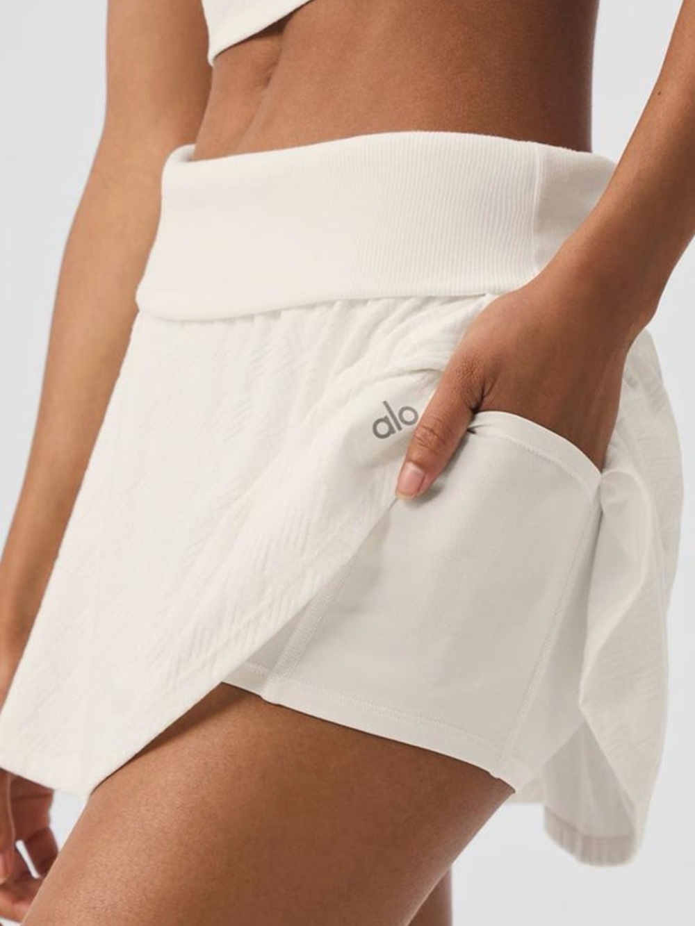 ALO Yoga Doubles Only Skirt with shorts
